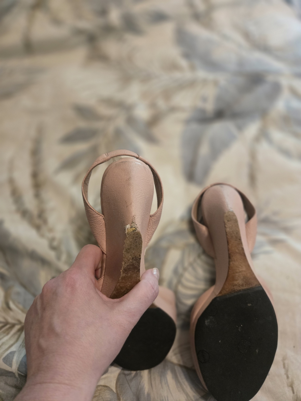 See By Chloe Pink Leather Slingback Sandals 7 So So Cute - Picture 6 of 8
